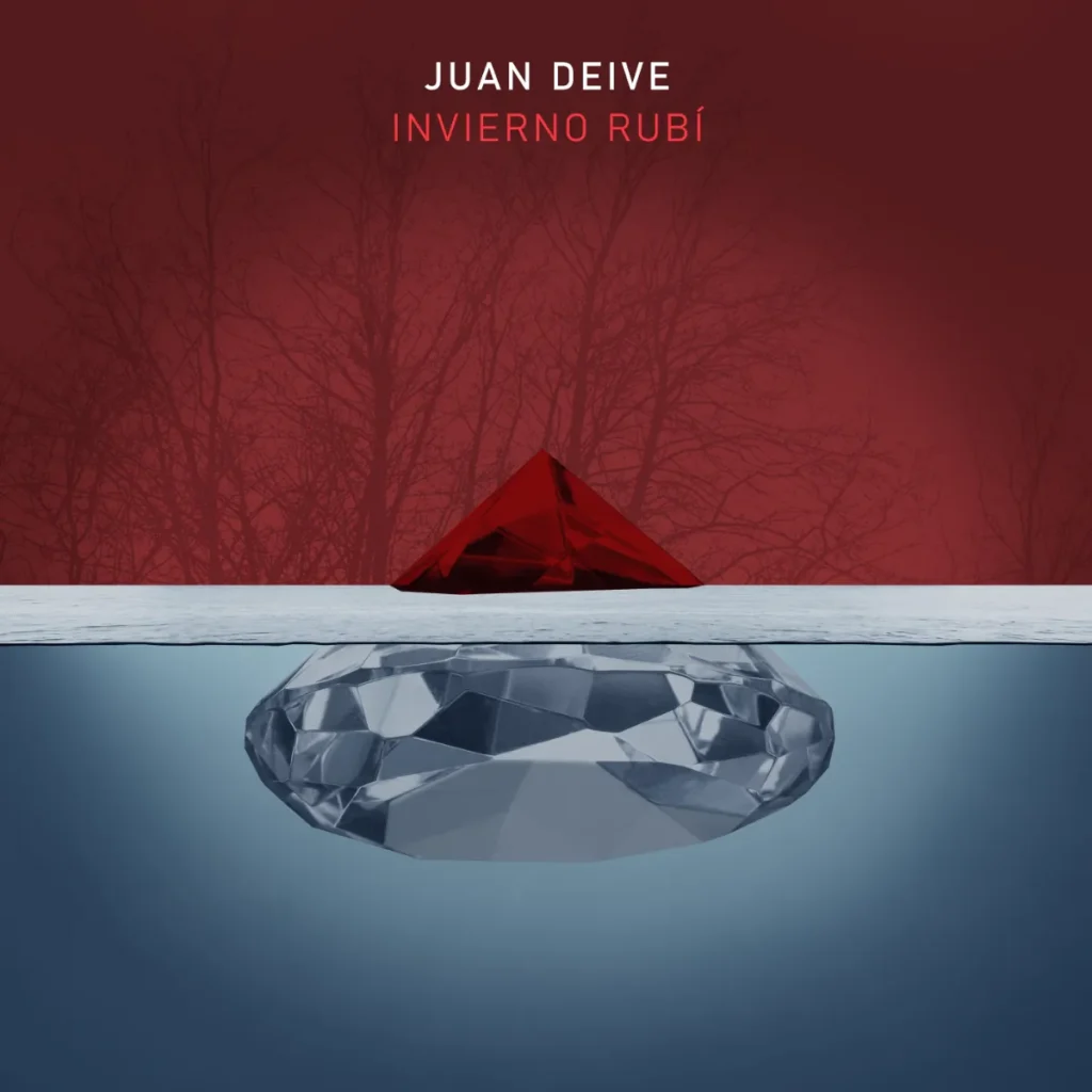 Cover del album Invierno Rubí de Juan Deive